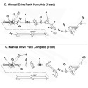 MANUAL DRIVE PACK-MOTOR FOR